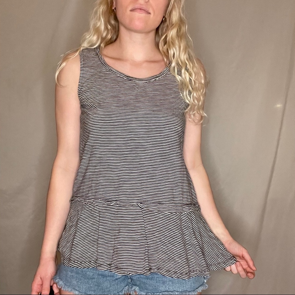 Striped tank top